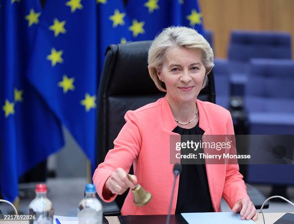 Weekly Meeting Of The EU Commission Weekly Meeting Of The EU Commission