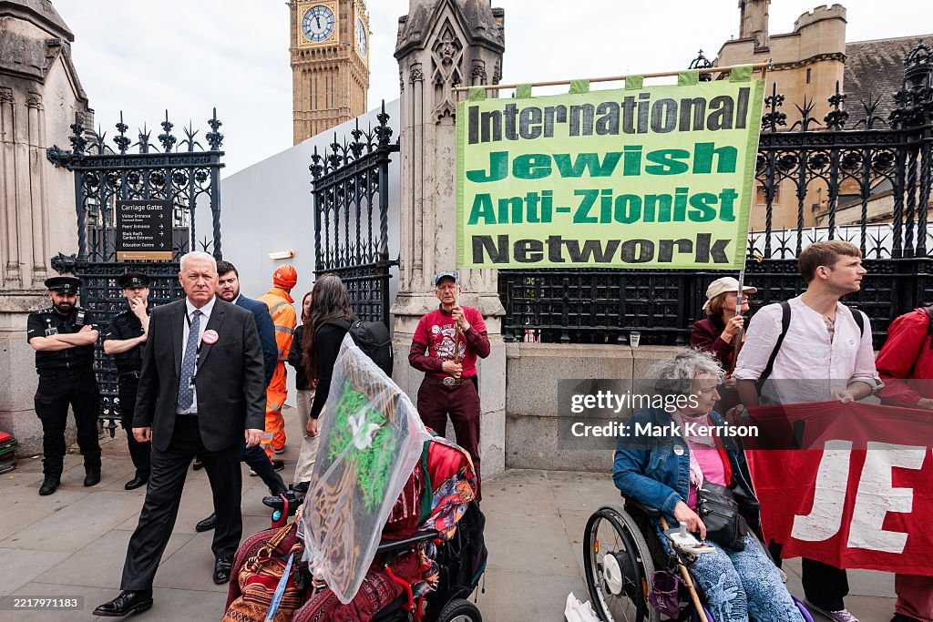 Red Line For Palestine Protest London