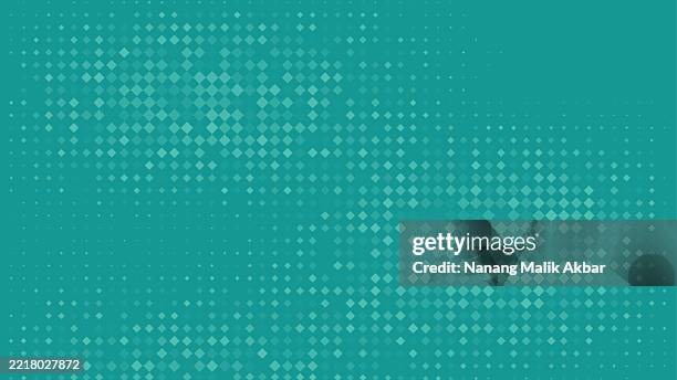 colorful halftone gradient pattern for winter background design - teal gradient texture stock illustrations