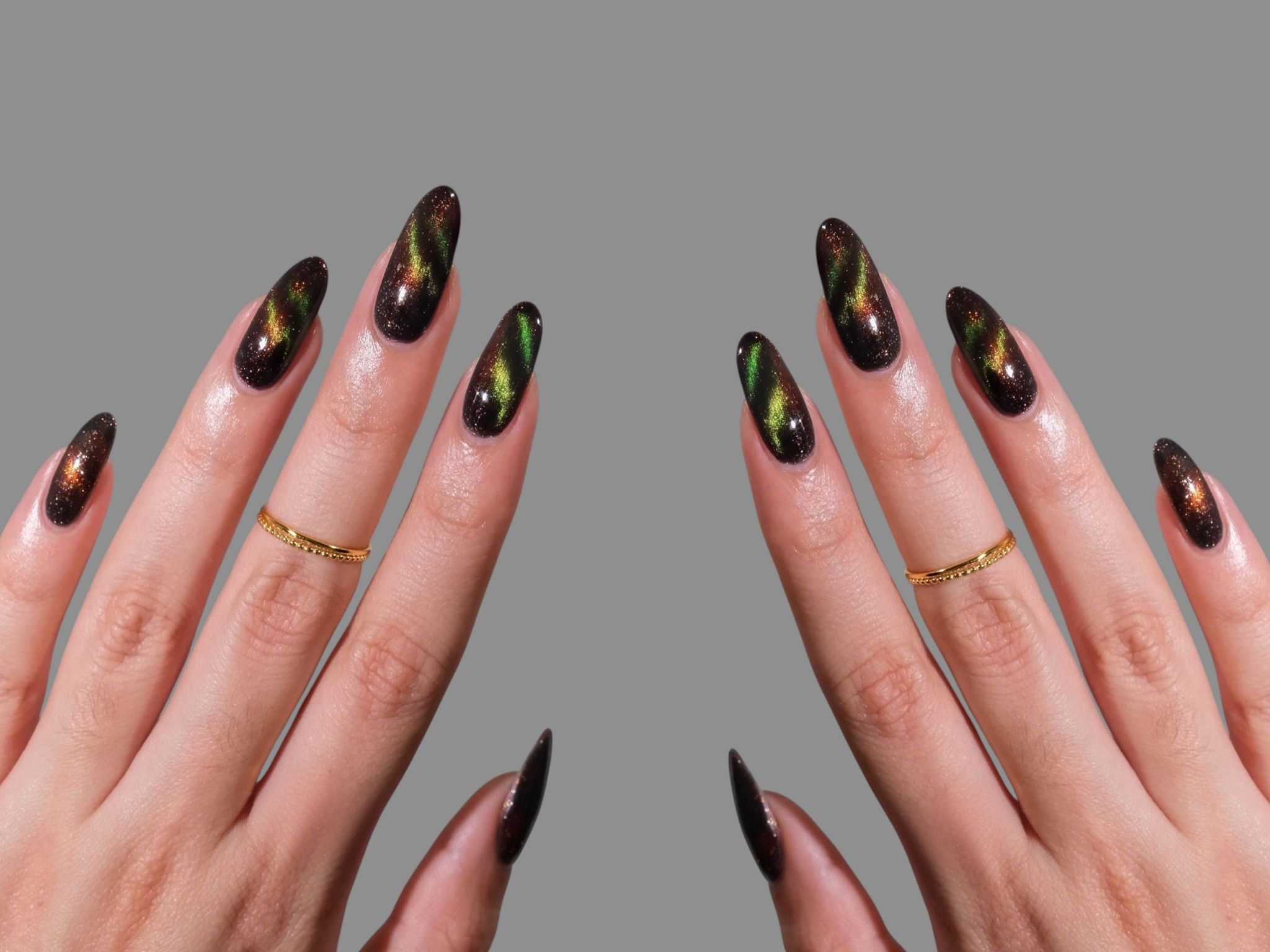colorful nail polishes