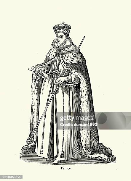 Upper Class Robe History Of Fashion Upper Class English 17th Century Robes Of A Prince ...