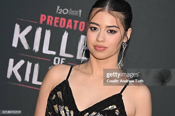 Amber Midthunder attends 2025 Beyond Fest "Predator: Killer Of Killers" launch event at The Egyptian Theatre Hollywood on May 31, 2025 in Los...
