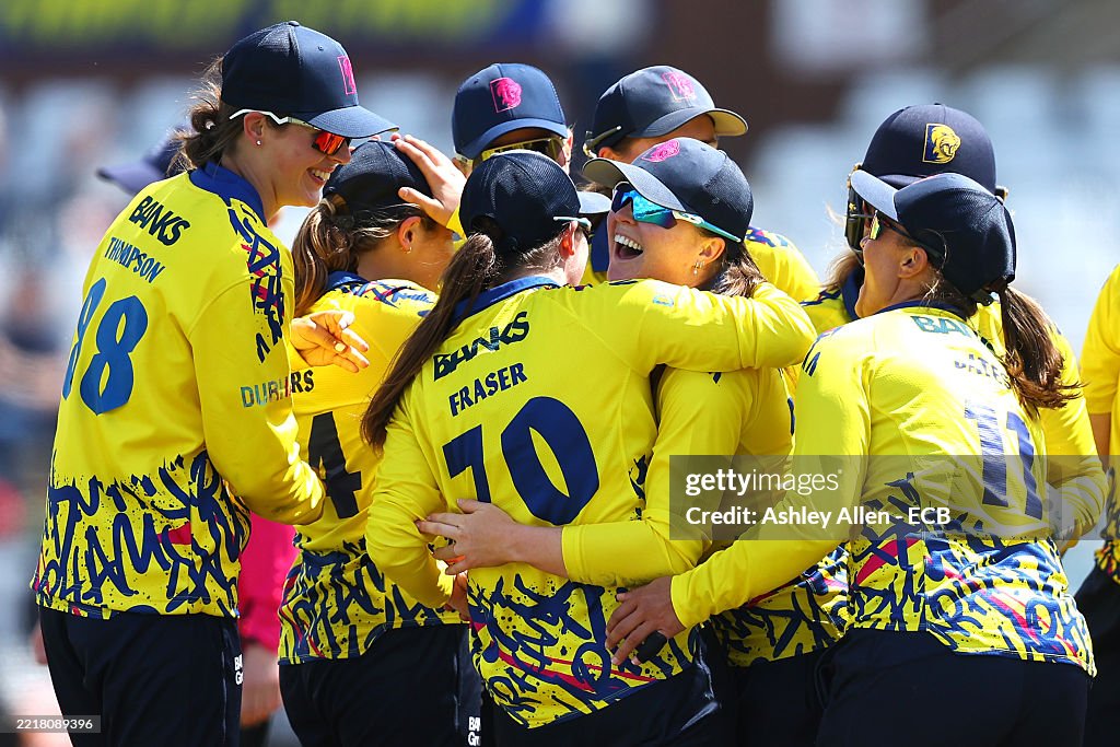 Durham Cricket v Lancashire Thunder - Vitality Blast Women
