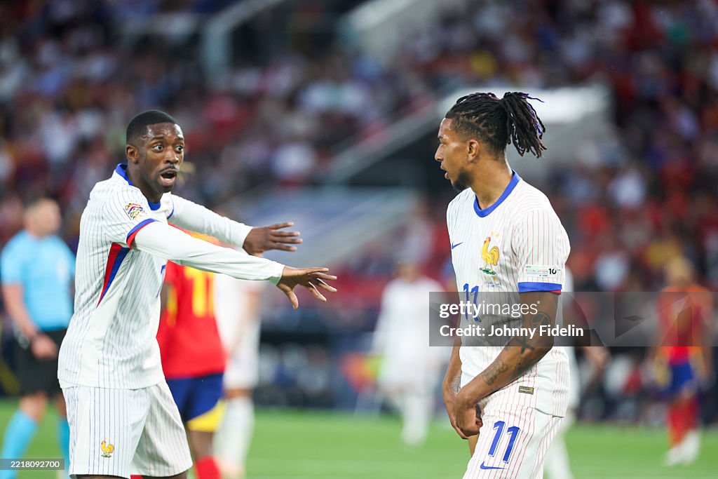 Spain v France - UEFA Nations League 2024/2025