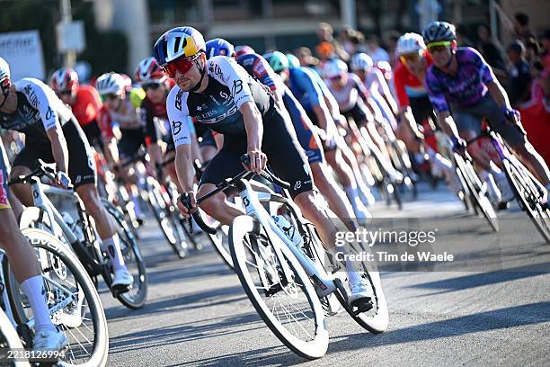 Thomas Pidcock of Great Britain and Team Q36.5 Pro Cycling competes during the 108th Giro d'Italia 2025, Stage 21 a 144.8km stage from Rome to Rome /...