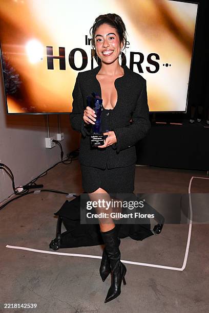 Aminah Nieves at IndieWire Honors Television 2025 held at NeueHouse Hollywood on June 05, 2025 in Los Angeles, California.