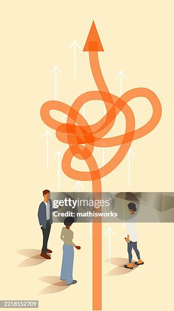 störungen - verheddert stock-grafiken, -clipart, -cartoons und -symbole