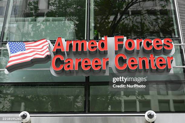 The Armed Forces Career Center, in Washington, District of Columbia, May 27, 2025.