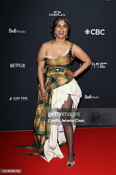 Rakhee Morzaria attends the 2025 Canadian Screen Awards at CBC Broadcast Centre on June 01, 2025 in Toronto, Ontario.