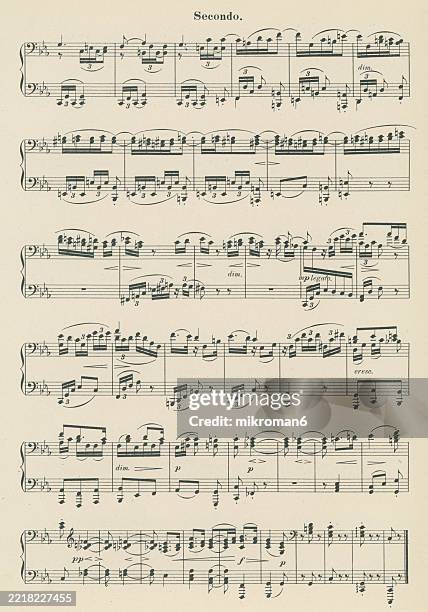 51 Johannes Brahms Drawing Stock Photos, High-Res Pictures, and