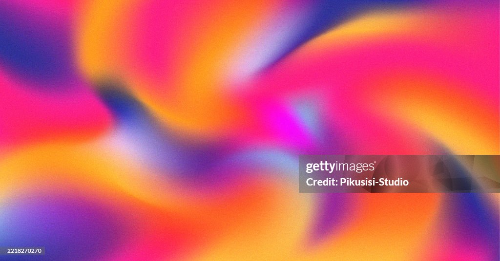 Fondo abstracto y vívido de galaxia en rosa, naranja y morado