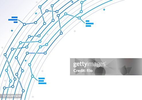 Networking Technology Circuit Board Abstract Lines Communication Background Networking Technology Circuit Board Abstract Lines Communication Background