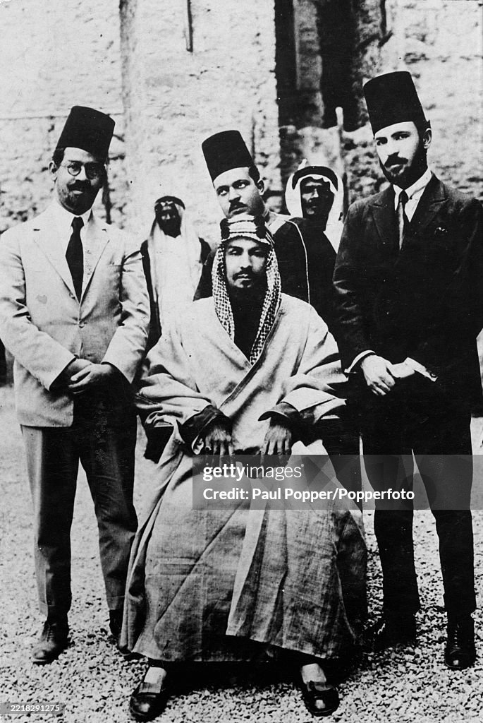 King Ibn Saud Of Saudi Arabia