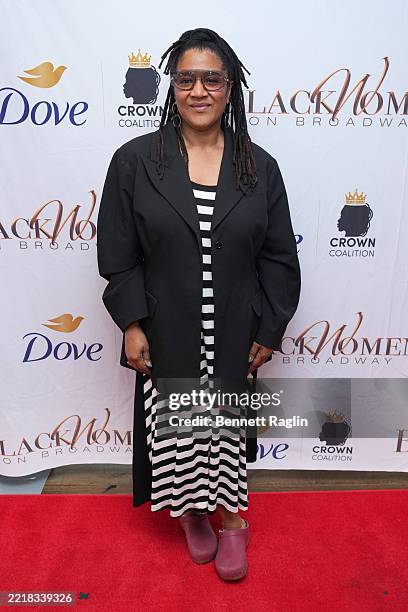 Lynn Nottage attends The Fourth Annual Black Women on Broadway Award sat Current at Chelsea Piers on June 02, 2025 in New York City.