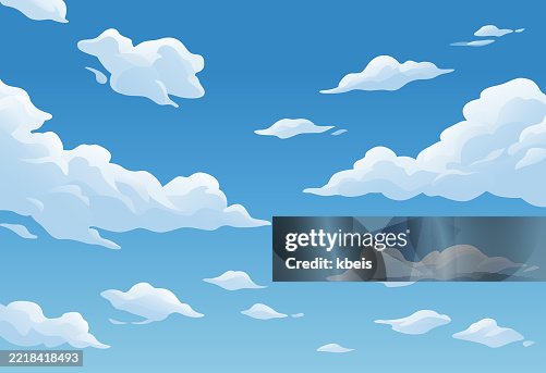 Nubes en el cielo azul Nubes en el cielo azul
