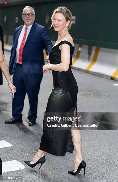 Actress Renée Zellweger is seen arriving to The Gotham TV Awards at Cipriani Wall Street on June 02, 2025 in New York City.