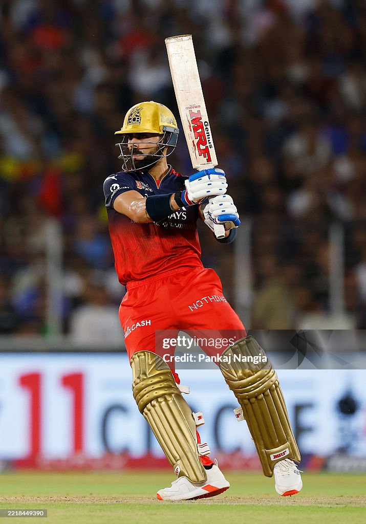 Virat Kohli of Royal Challengers Bengaluru bats during the 2025 IPL ...
