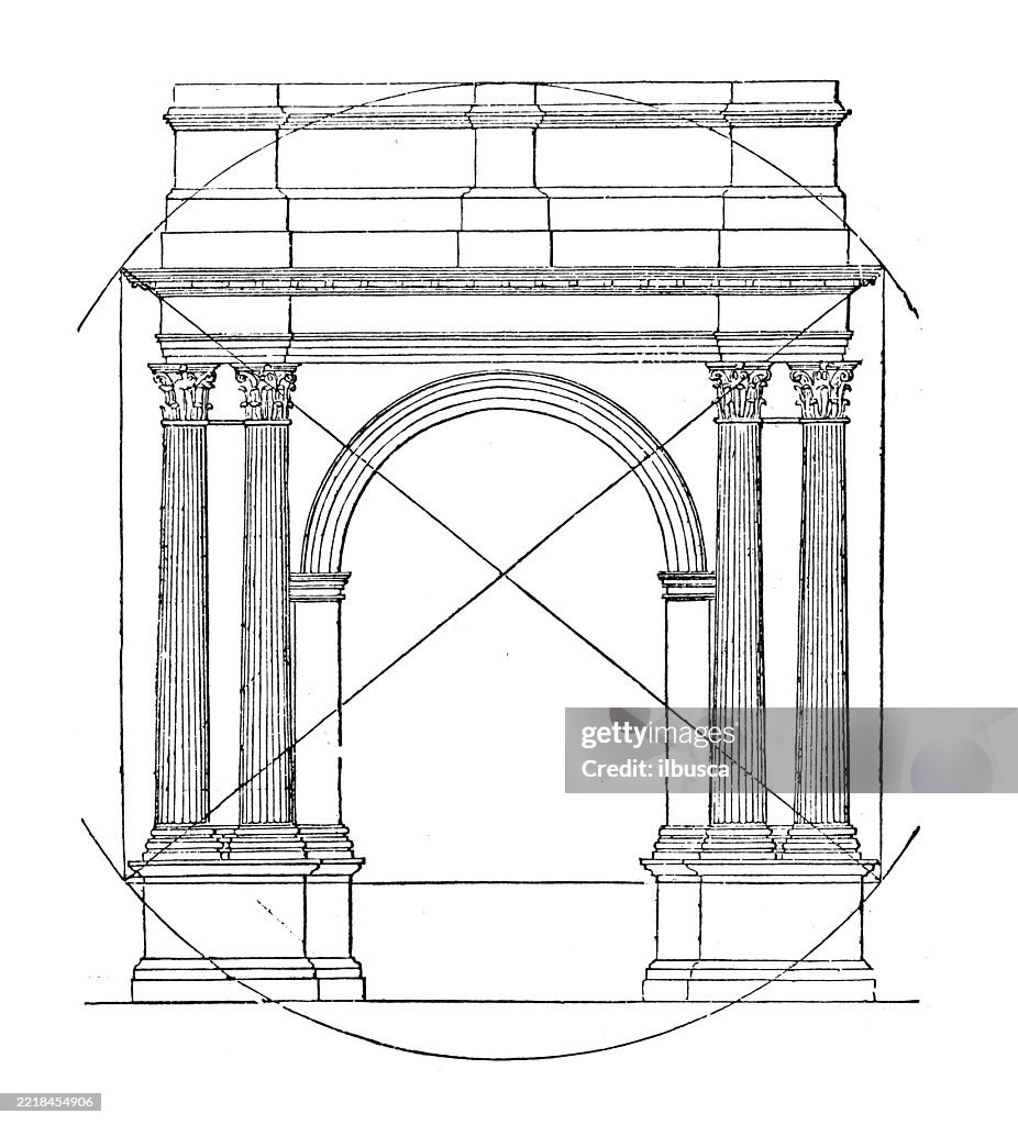 Theory of Architecture: Principles of proportion, Arch of Sergius, Pula