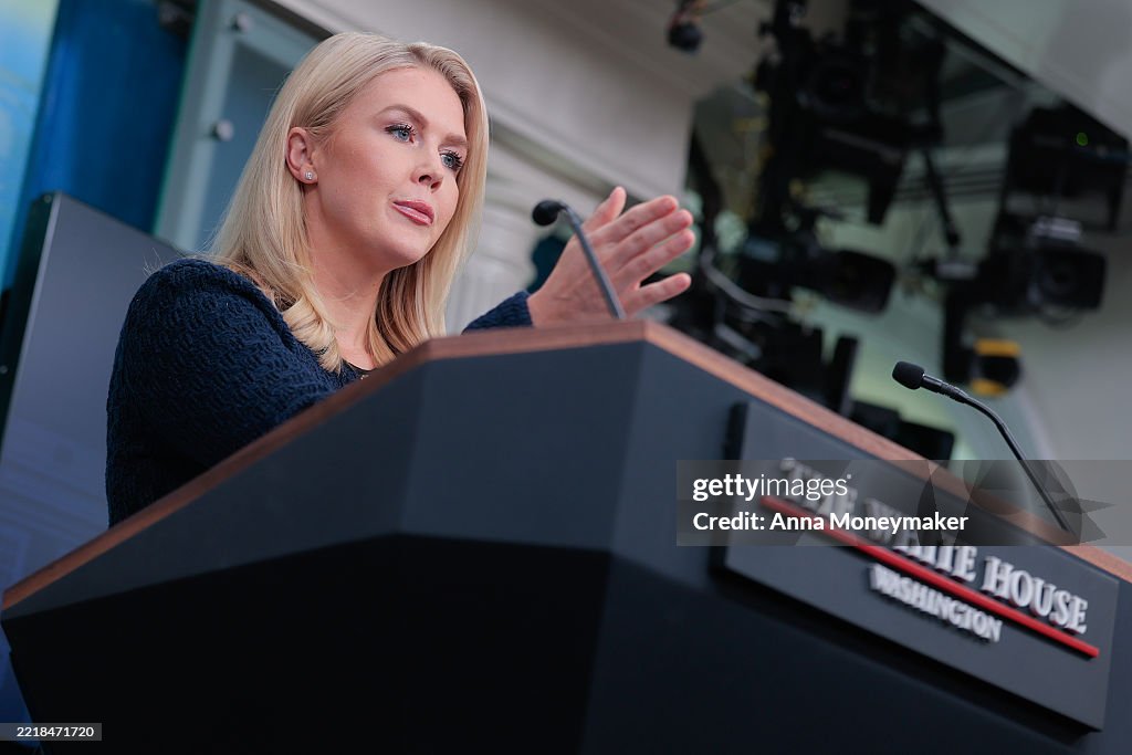 Press Briefing Held By White House Press Secretary Karoline Leavitt