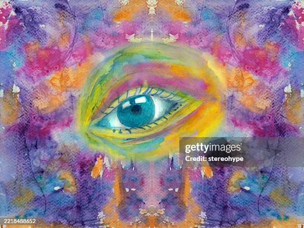 eye on colours - basic instinct stock illustrations