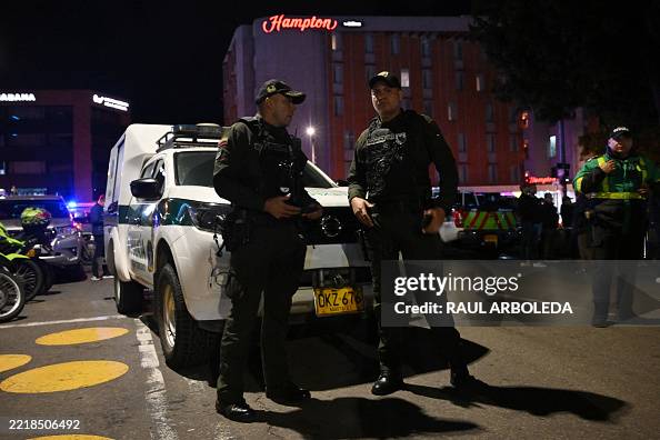COLOMBIA-POLITICS-CRIME-SHOOTING-URIBE COLOMBIA-POLITICS-CRIME-SHOOTING-URIBE