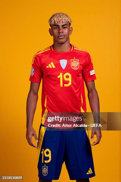 Lamine Yamal Of Spain Poses For A Portrait Ahead Of The UEFA Nations lamine-yamal-of-spain-poses-for-a-portrait-ahead-of-the-uefa-nations