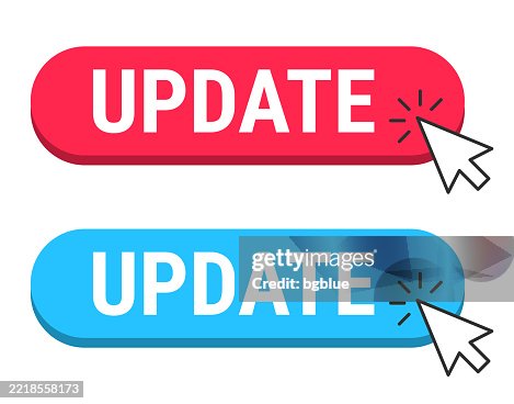 Partial Update Button Update Red And Blue Buttons With Cursor On White Background High-Res ...
