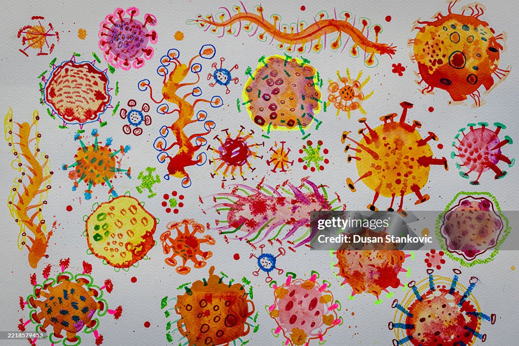 Lebendige mikrobielle Welt