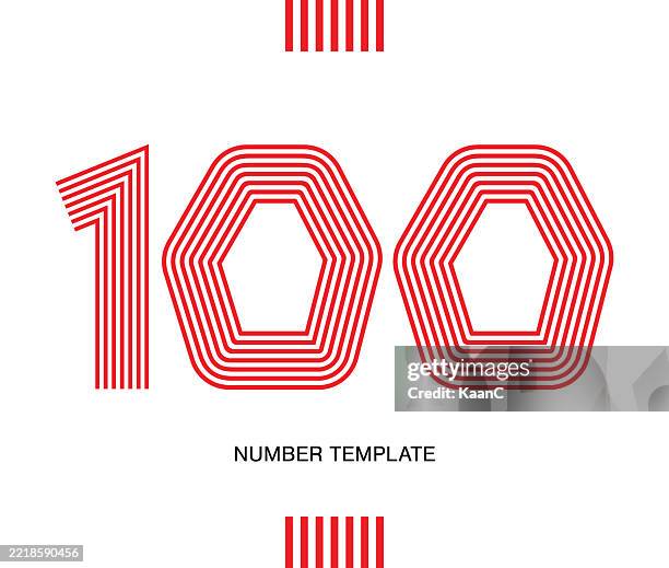 15th Anniversary Lettering Number 15 Editable Stroke Vector Stock