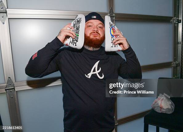 Kushington Rapper Rapper Belly Gang Kushington attends Ferrari Simmons & Belly Gang ...