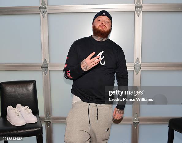 Kushington Rapper Rapper Belly Gang Kushington attends Ferrari Simmons & Belly Gang ...