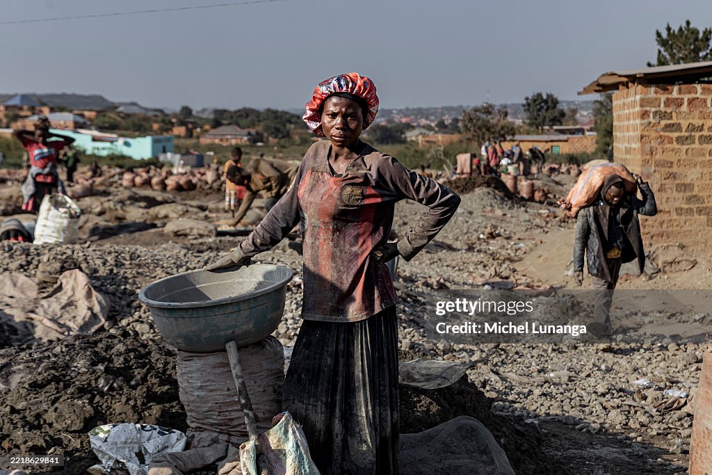 Copper And Cobalt Mining In Kolwezi, Democratic Republic Of The Congo