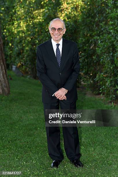 Giuseppe Tornatore attends the McKim Medal Gala 2025 at Villa Aurelia on June 04, 2025 in Rome, Italy.