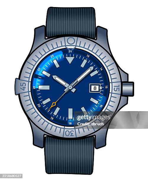 - armbanduhren - luxusuhr stock-grafiken, -clipart, -cartoons und -symbole