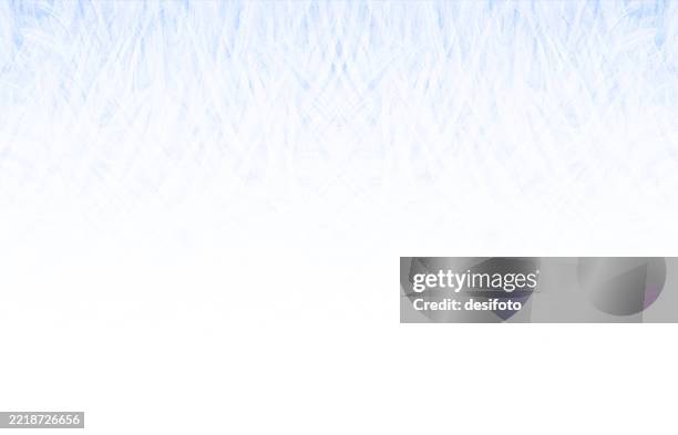 empty blank light sky blue and white coloured grunge textured horizontal faded subtle furry defocused fading fur or rug texture ombre vector pastel background with copy space - ombre background stock illustrations