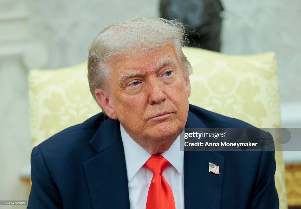 President Trump Hosts German Chancellor Merz At The White House
