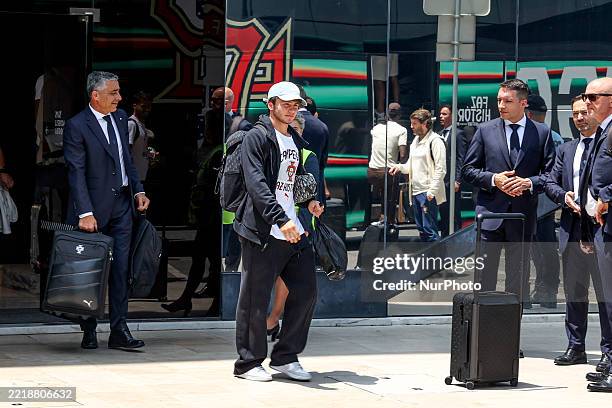 During the Liga Portugal Betclic match between Sporting CP and Gil Vicente FC at Estadio Jose de Alvalade in Lisbon, Portugal, on May 4, 2025.