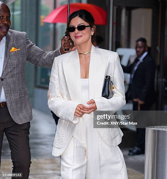 Monica Barbaro is seen on June 9, 2025 in New York City.