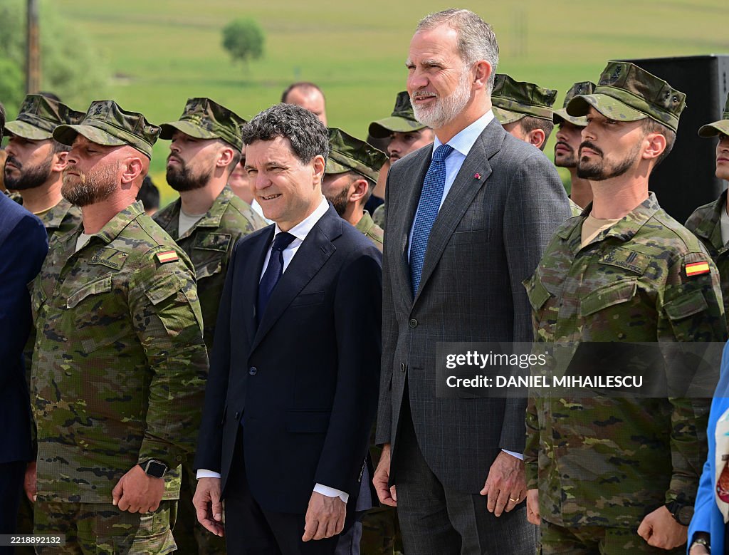 ROMANIA-SPAIN-POLITICS-ROYALS-DEFENCE-NATO