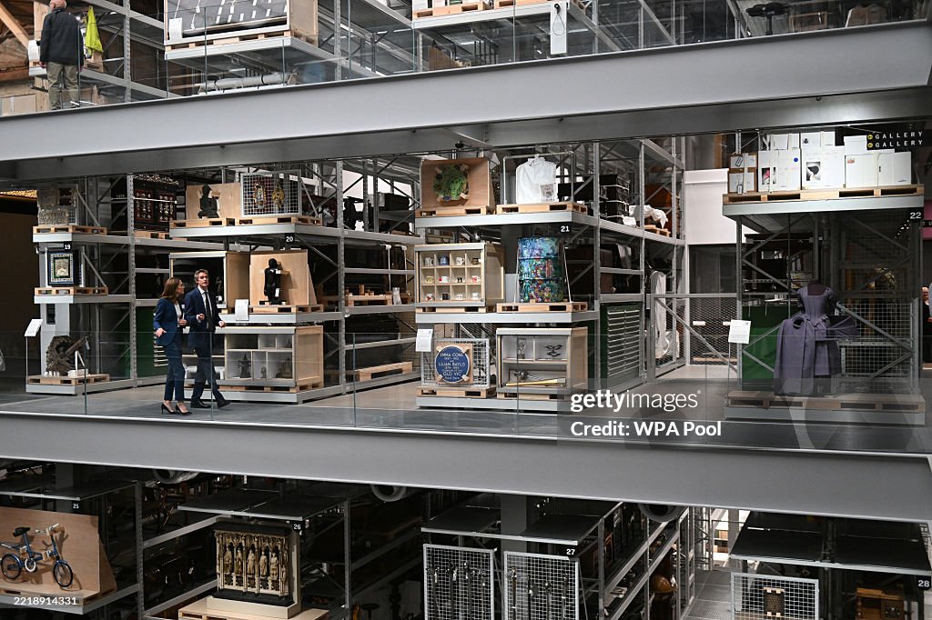 The Princess Of Wales Visits V&A East Storehouse