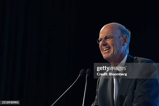 Eric Lombard, France's finance minister, during the 2025 Paris Finance Forum in Paris, France, on Tuesday, June 10, 2025. The Paris Europlace...