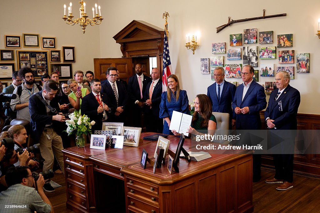 Agriculture Secretary Rollins Holds Make America Healthy Again Event With HHS Secretary Kennedy