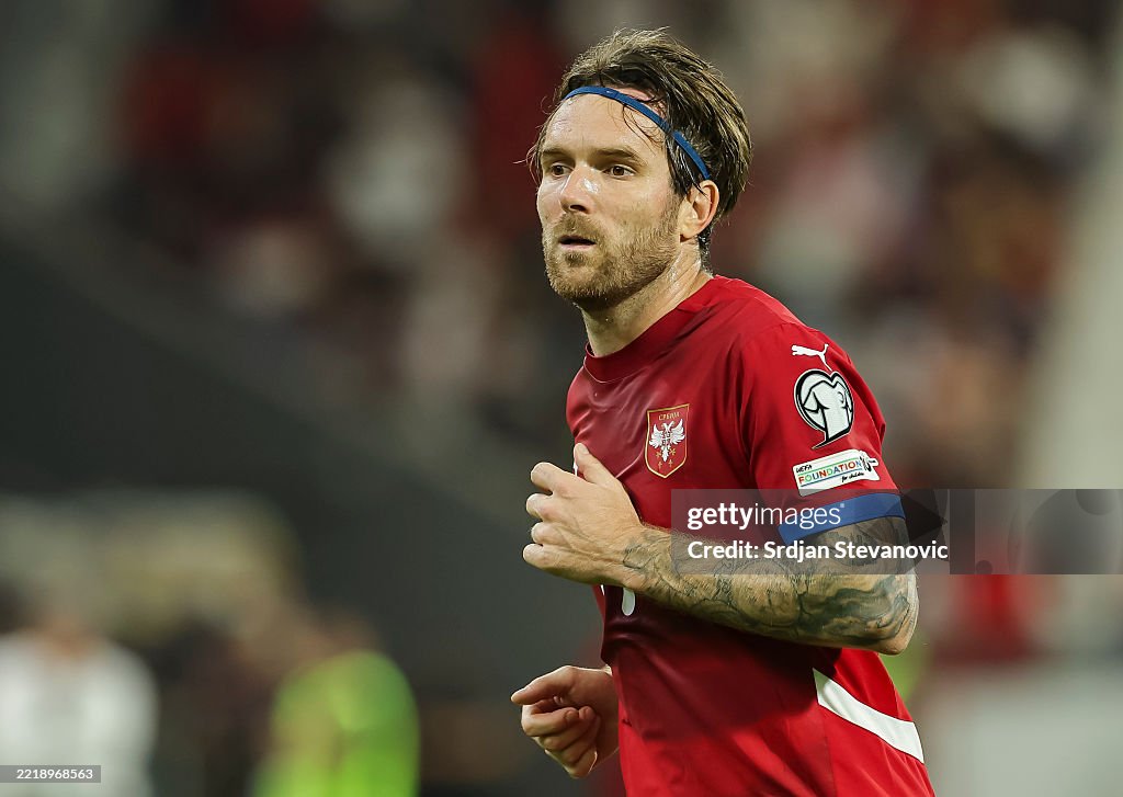 Aleksandar Katai Of Serbia In Action During The FIFA World Cup 2026 aleksandar-katai-of-serbia-in-action-during-the-fifa-world-cup-2026