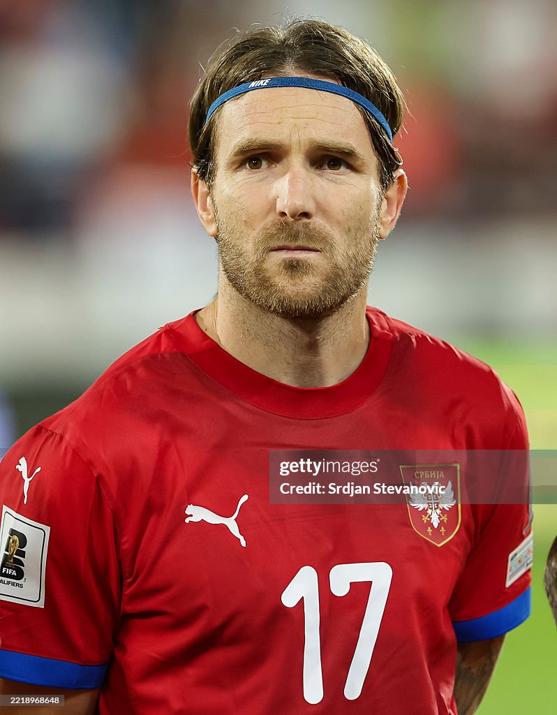 Aleksandar Katai Of Serbia Looks On Prior To The FIFA World Cup 2026 aleksandar-katai-of-serbia-looks-on-prior-to-the-fifa-world-cup-2026