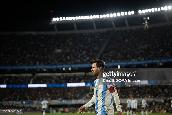 Lionel Messi Of Argentina Looks On During The FIFA World Cup 2026 lionel-messi-of-argentina-looks-on-during-the-fifa-world-cup-2026