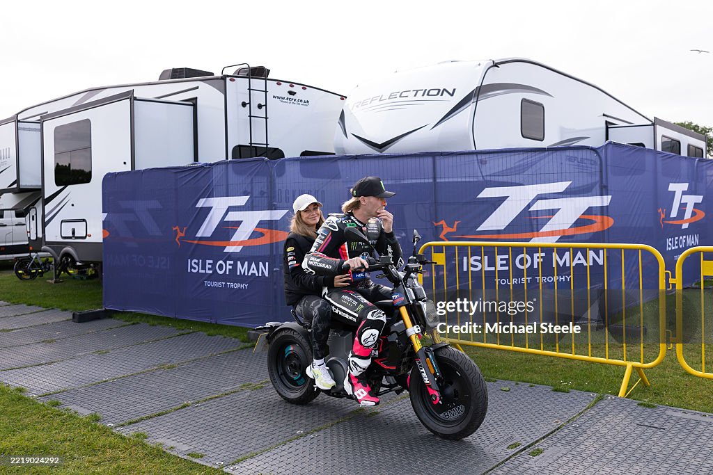 8ten Racing Lorry Davey Todd of 8TEN Racing Team and his girlfriend Abbie Raven head ...