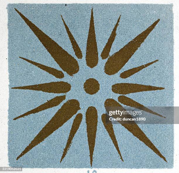 ancient decorative art geometric patterns of ancient greece, greek, meanders, abstract floral, motifs, palmette, vintage decor illustrations - greek style stock illustrations