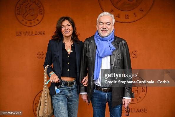 Catherine Bancarel And Pascal Praud Attend The 2025 French Open At catherine-bancarel-and-pascal-praud-attend-the-2025-french-open-at