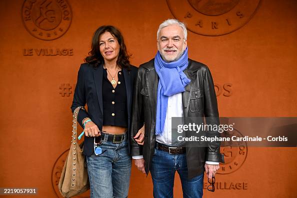 Catherine Bancarel And Pascal Praud Attend The 2025 French Open At catherine-bancarel-and-pascal-praud-attend-the-2025-french-open-at