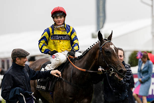 Jockey Hollie Doyle on Grecian Legacy following the Hong Kong Jockey Club World Pool Lester Piggott during Derby Day at the The Betfred Derby...